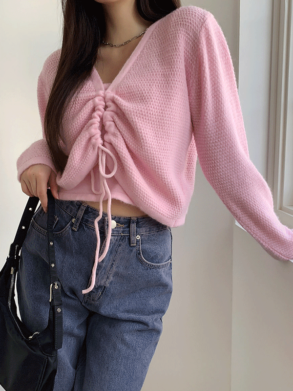 SET2959K37-누라티 나시 가디건 세트